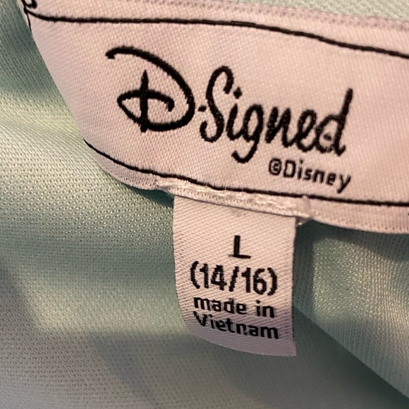 D-Signed  Mermaid Under the Sea Dress size L (24/16) kids dress / small adult - Picture 5 of 5